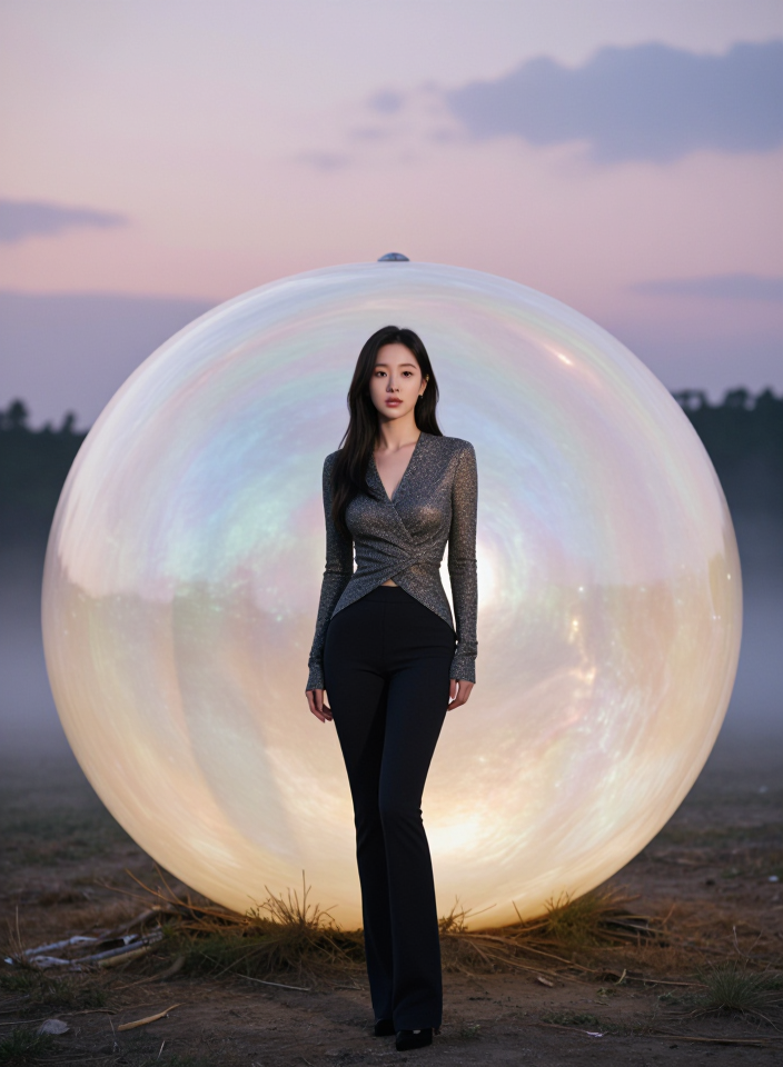 거대한 진주와 그녀